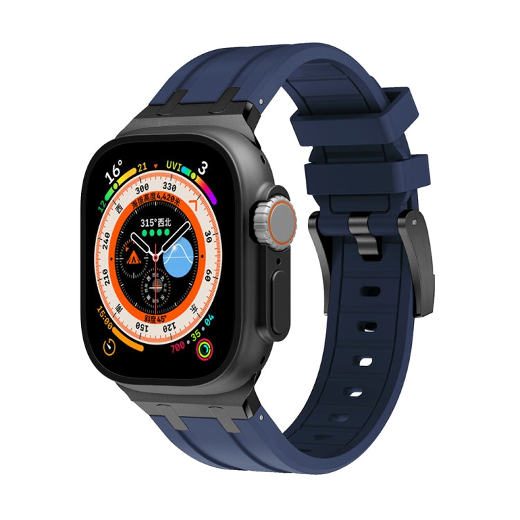 Bracelet de montre AP en silicone pour Apple Watch 6 40 mm et 44 mm