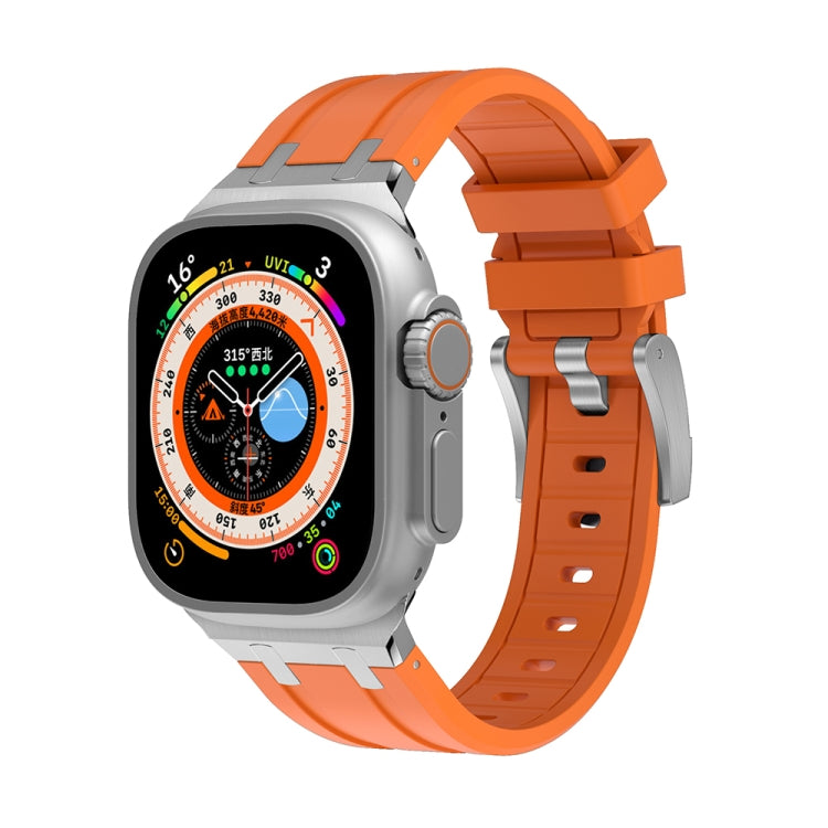 Bracelet de montre AP en silicone pour Apple Watch 5 44 mm et 40 mm