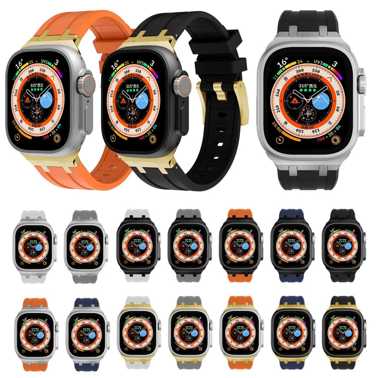 Bracelet de montre AP en silicone pour Apple Watch 5 44 mm et 40 mm