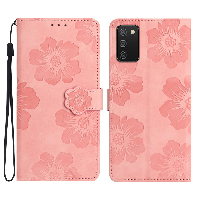 Flower Embossing Pattern Leather Phone Case, For Samsung Galaxy S24 Ultra 5G, For Samsung Galaxy S24+ 5G, For Samsung Galaxy A02s EU, For Samsung Galaxy A05