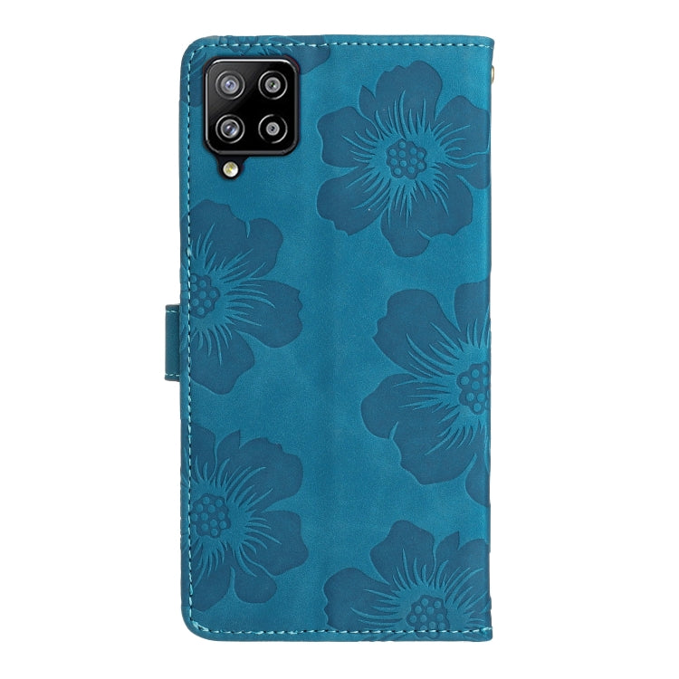 Flower Embossing Pattern Leather Phone Case