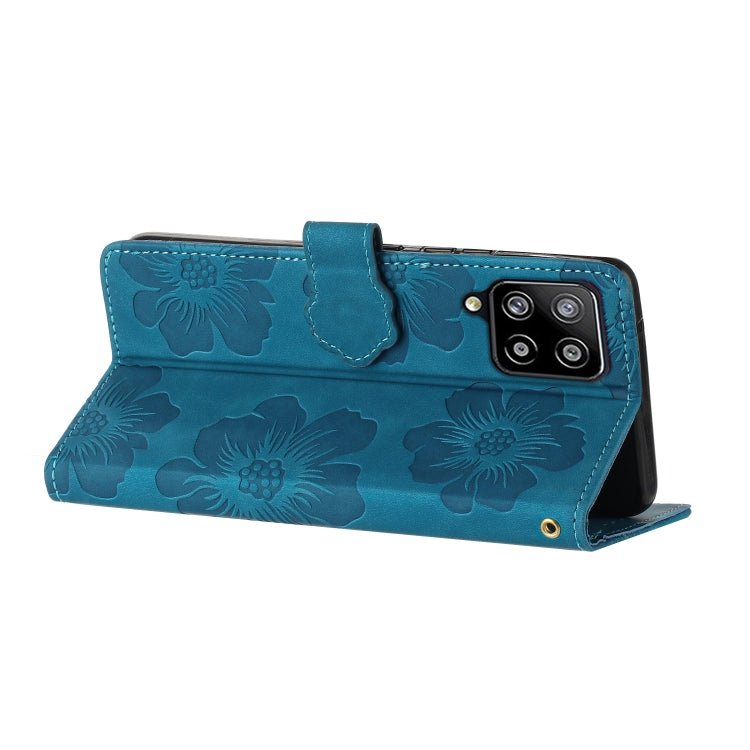 Flower Embossing Pattern Leather Phone Case