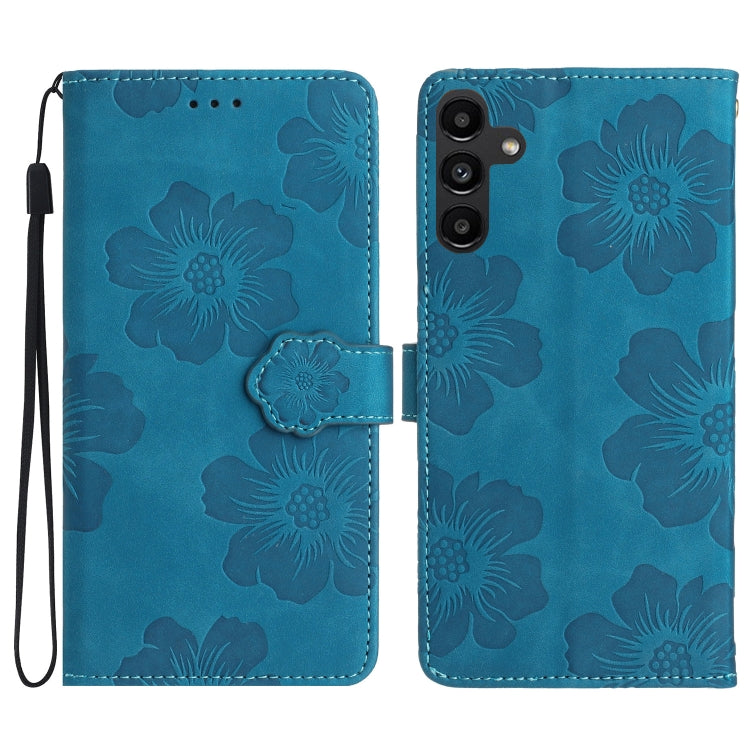 Flower Embossing Pattern Leather Phone Case, For Samsung Galaxy A35 5G, For Samsung Galaxy A02s / F02s 164, For Samsung Galaxy A15, For Samsung Galaxy A25 5G