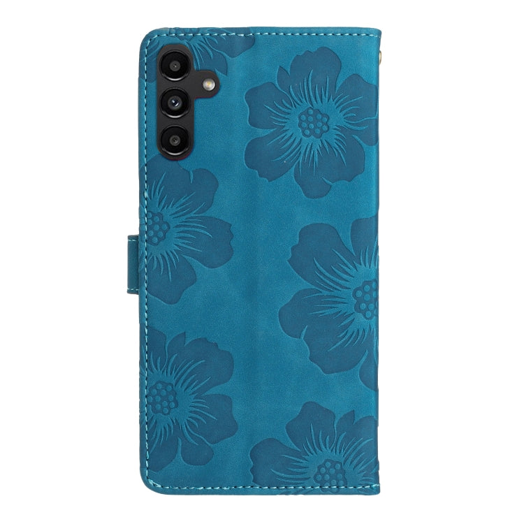 Flower Embossing Pattern Leather Phone Case, For Samsung Galaxy A35 5G, For Samsung Galaxy A02s / F02s 164, For Samsung Galaxy A15, For Samsung Galaxy A25 5G