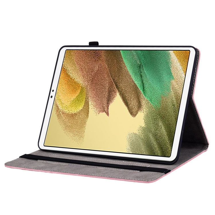 Butterfly Rose Embossed Leather Tablet Case, For Samsung Galaxy A7 Lite T220 / T225, For Samsung Galaxy Tab S5e/T720/T725, For Samsung Galaxy Tab A 10.1 2019 T510, For Samsung Galaxy Tab A 8.0 2019 T290