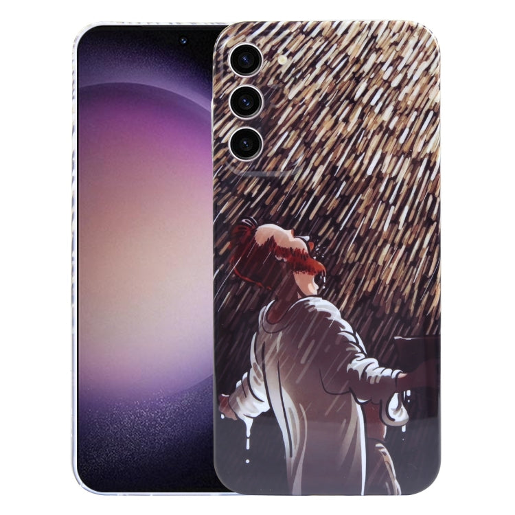Precise Hole Oil Painting Pattern PC Phone Case
