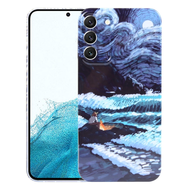 Precise Hole Oil Painting Pattern PC Phone Case