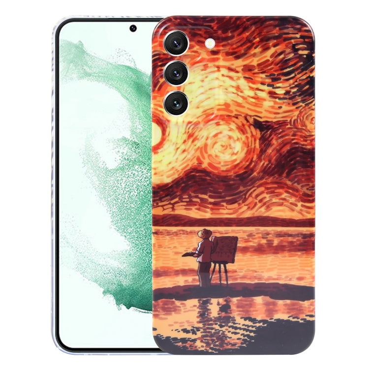 Precise Hole Oil Painting Pattern PC Phone Case