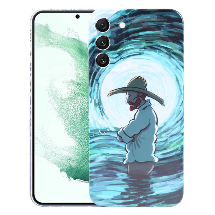 Precise Hole Oil Painting Pattern PC Phone Case