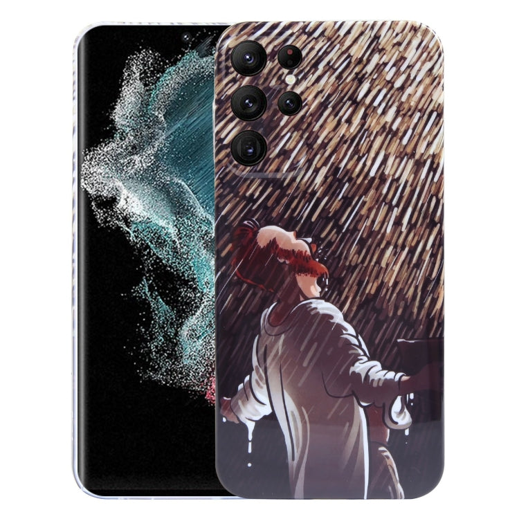 Precise Hole Oil Painting Pattern PC Phone Case