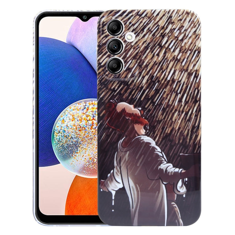 Precise Hole Oil Painting Pattern PC Phone Case