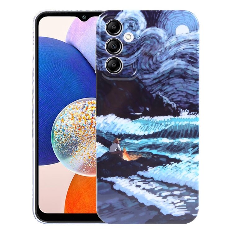 Precise Hole Oil Painting Pattern PC Phone Case