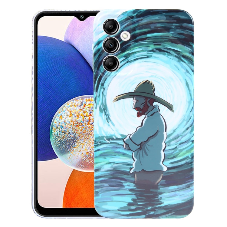 Precise Hole Oil Painting Pattern PC Phone Case