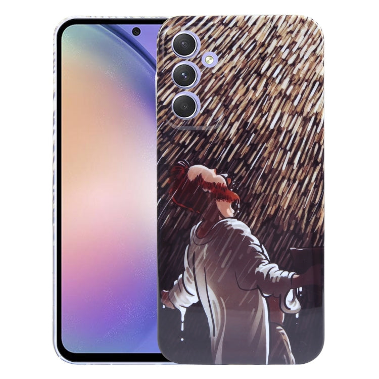 Precise Hole Oil Painting Pattern PC Phone Case