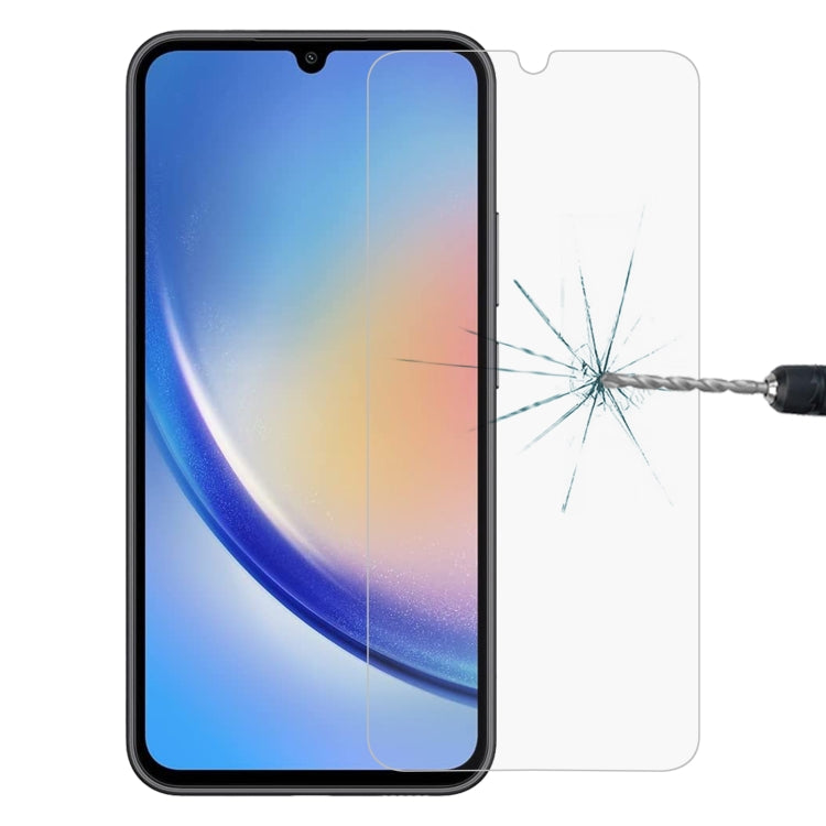 Film en verre trempé 0,26 mm 9H 2,5D pour Samsung Galaxy M06 5G, Samsung Galaxy F06 5G, Samsung Galaxy A06 5G, Samsung Galaxy A35 / M35 / A36, Samsung Galaxy A05s / M14 4G, Samsung Galaxy F14 4G, Samsung Galaxy S24 FE 5G
