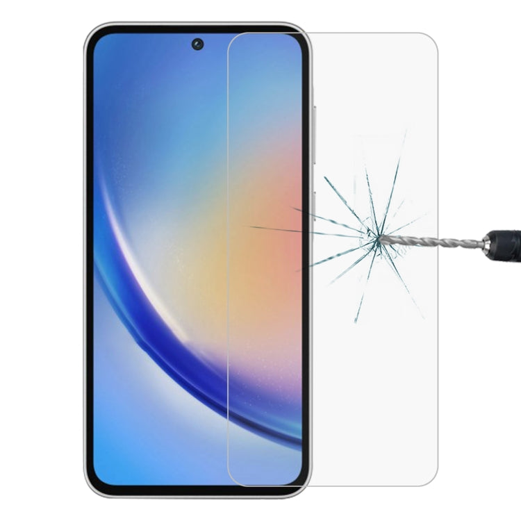 Film en verre trempé 0,26 mm 9H 2,5D pour Samsung Galaxy M06 5G, Samsung Galaxy F06 5G, Samsung Galaxy A06 5G, Samsung Galaxy A35 / M35 / A36, Samsung Galaxy A05s / M14 4G, Samsung Galaxy F14 4G, Samsung Galaxy S24 FE 5G