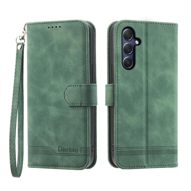 Dierfeng Dream Line TPU + PU Leather Phone Case