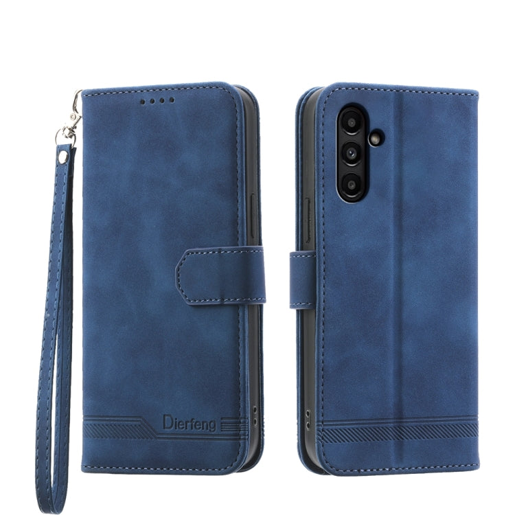 Dierfeng Dream Line TPU + PU Leather Phone Case