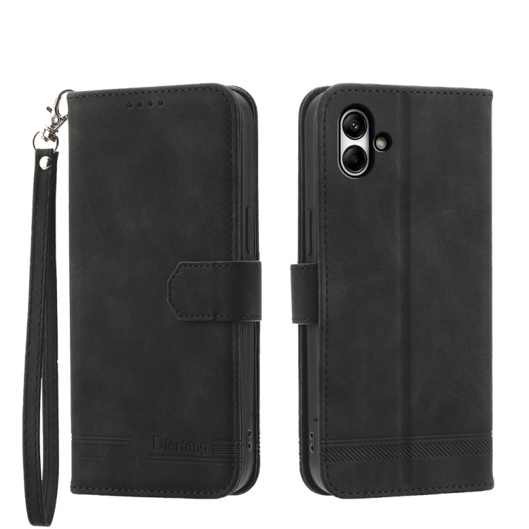 Dierfeng Dream Line TPU + PU Leather Phone Case