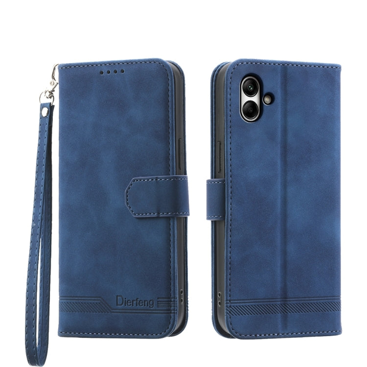 Dierfeng Dream Line TPU + PU Leather Phone Case