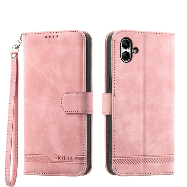 Dierfeng Dream Line TPU + PU Leather Phone Case