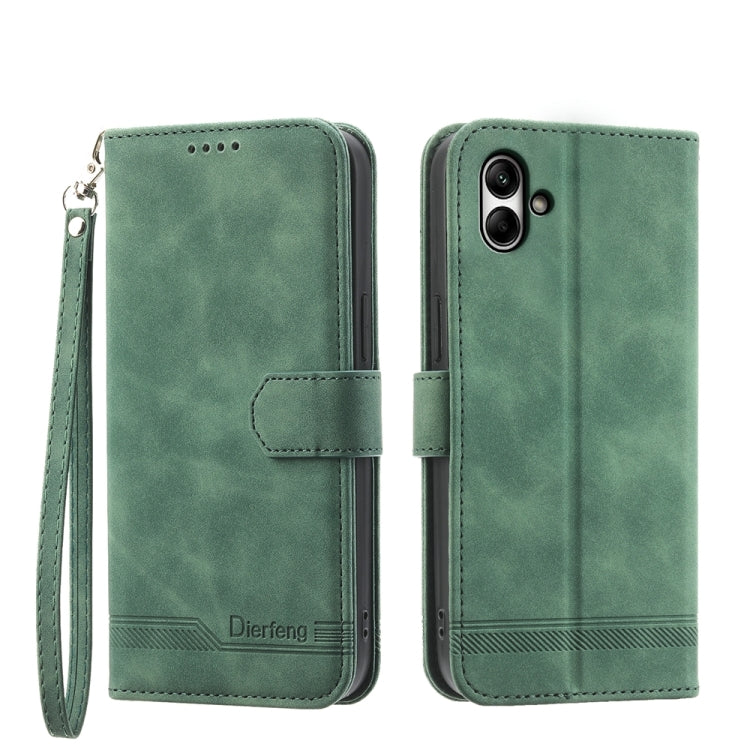 Dierfeng Dream Line TPU + PU Leather Phone Case