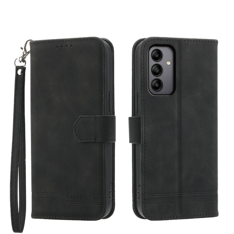 Dierfeng Dream Line TPU + PU Leather Phone Case