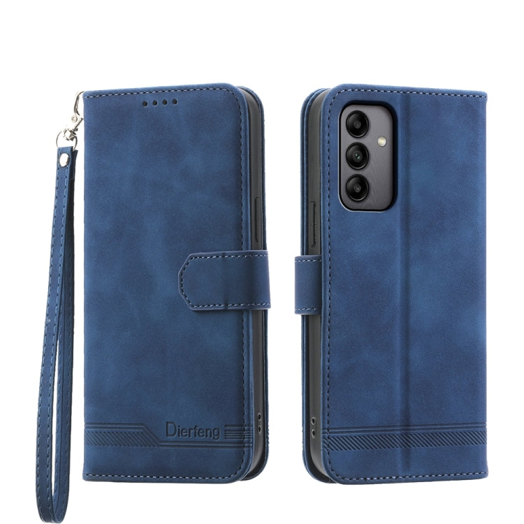 Dierfeng Dream Line TPU + PU Leather Phone Case