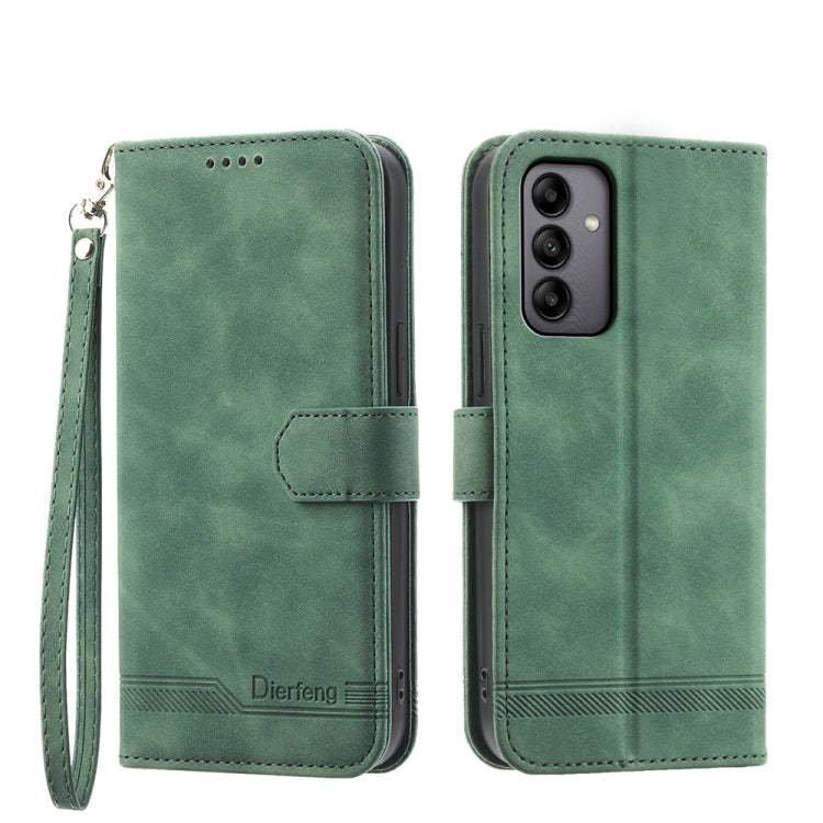 Dierfeng Dream Line TPU + PU Leather Phone Case