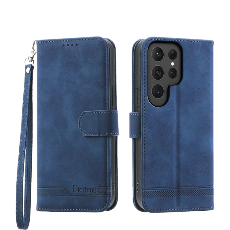 Dierfeng Dream Line TPU + PU Leather Phone Case