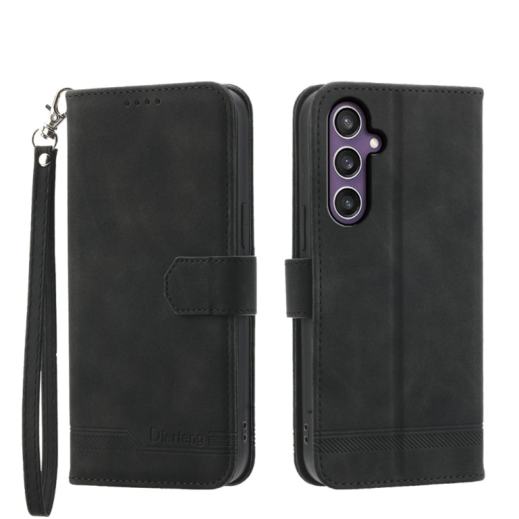 Dierfeng Dream Line TPU + PU Leather Phone Case