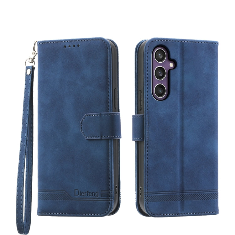 Dierfeng Dream Line TPU + PU Leather Phone Case