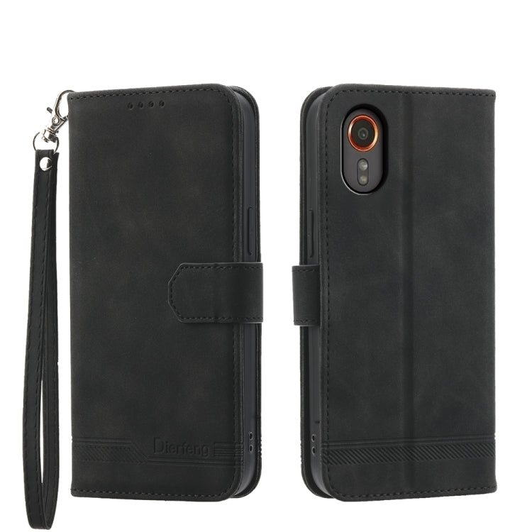 Dierfeng Dream Line TPU + PU Leather Phone Case