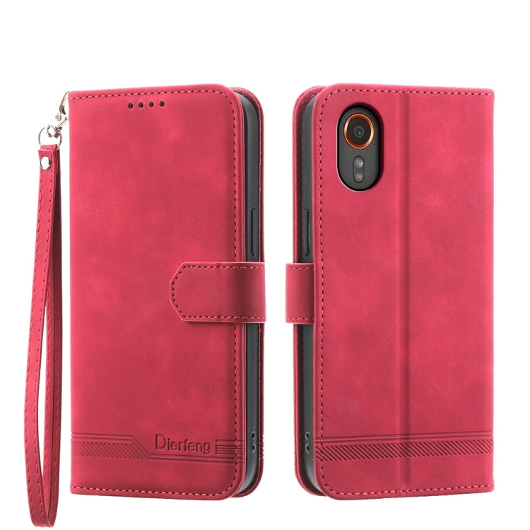 Dierfeng Dream Line TPU + PU Leather Phone Case
