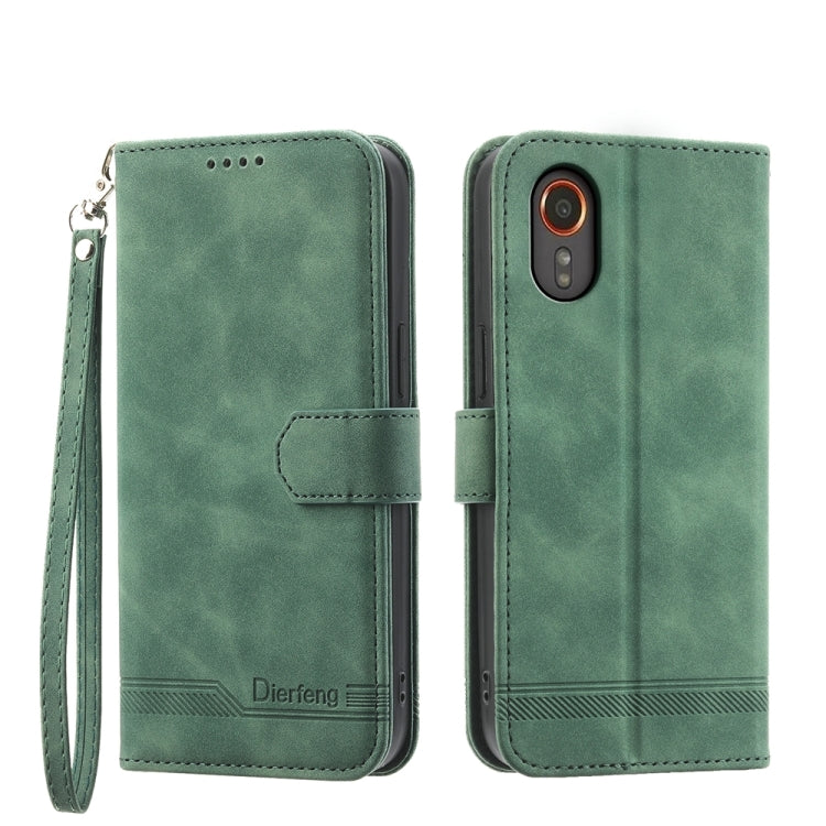 Dierfeng Dream Line TPU + PU Leather Phone Case
