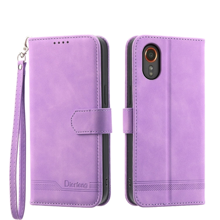 Dierfeng Dream Line TPU + PU Leather Phone Case
