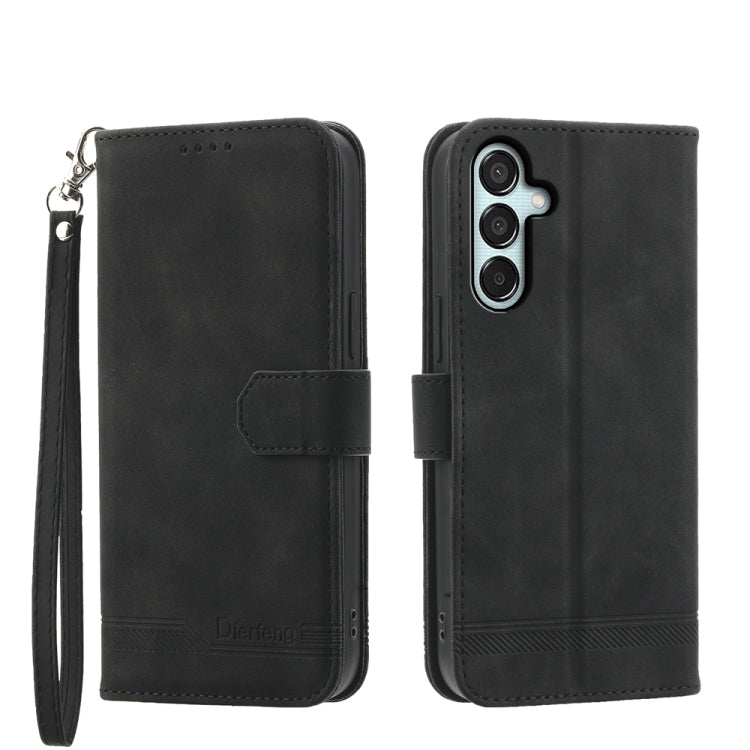 Dierfeng Dream Line TPU + PU Leather Phone Case