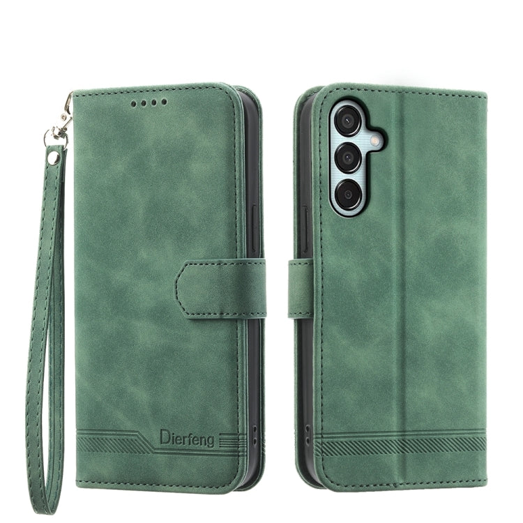 Dierfeng Dream Line TPU + PU Leather Phone Case