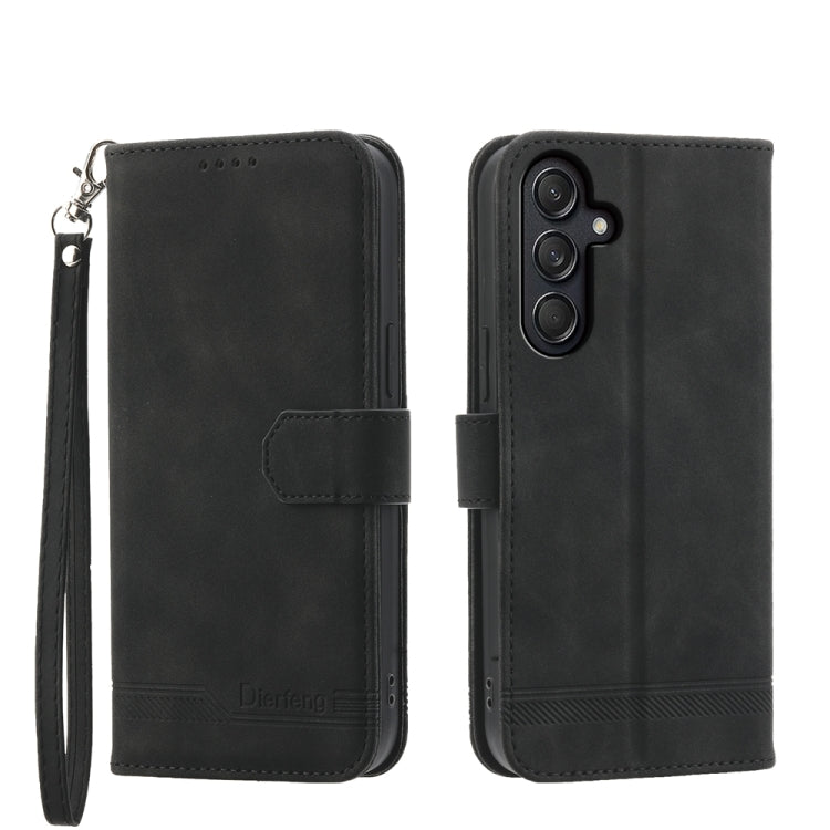 Dierfeng Dream Line TPU + PU Leather Phone Case