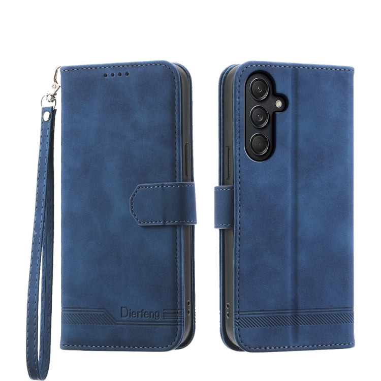 Dierfeng Dream Line TPU + PU Leather Phone Case
