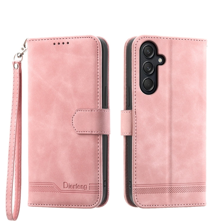 Dierfeng Dream Line TPU + PU Leather Phone Case
