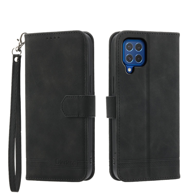 Dierfeng Dream Line TPU + PU Leather Phone Case