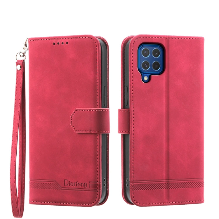 Dierfeng Dream Line TPU + PU Leather Phone Case