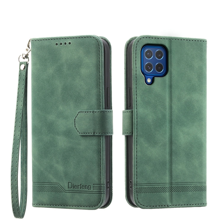 Dierfeng Dream Line TPU + PU Leather Phone Case