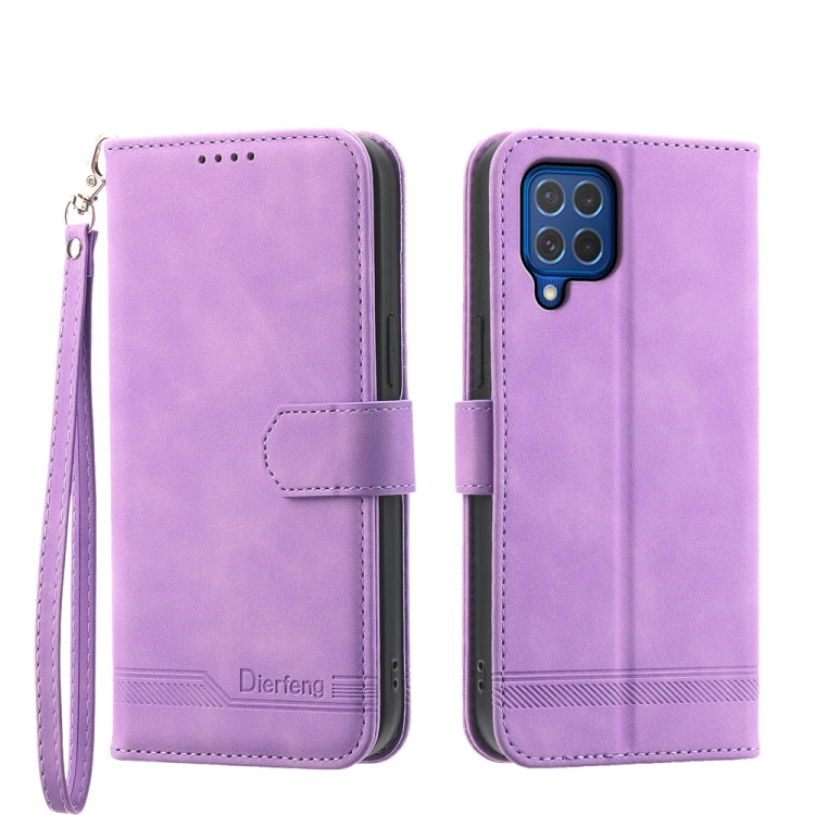 Dierfeng Dream Line TPU + PU Leather Phone Case