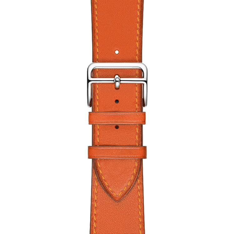 Replacement Leather Strap Watchband, For Apple Watch Series 7 41mm / 6 & SE & 5 & 4 40mm / 3 & 2 & 1 38mm, For Apple Watch Series 7 45mm / 6 & SE & 5 & 4 44mm / 3 & 2 & 1 42mm