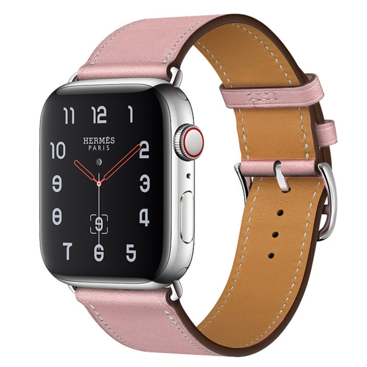 Replacement Leather Strap Watchband, For Apple Watch Series 7 41mm / 6 & SE & 5 & 4 40mm / 3 & 2 & 1 38mm, For Apple Watch Series 7 45mm / 6 & SE & 5 & 4 44mm / 3 & 2 & 1 42mm