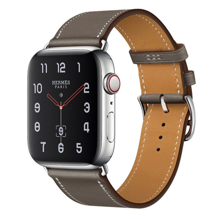 Replacement Leather Strap Watchband, For Apple Watch Series 7 41mm / 6 & SE & 5 & 4 40mm / 3 & 2 & 1 38mm, For Apple Watch Series 7 45mm / 6 & SE & 5 & 4 44mm / 3 & 2 & 1 42mm