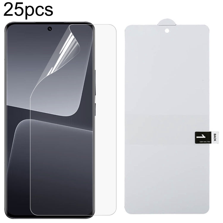 25pcs Full Screen Protector Explosion-proof Hydrogel Film