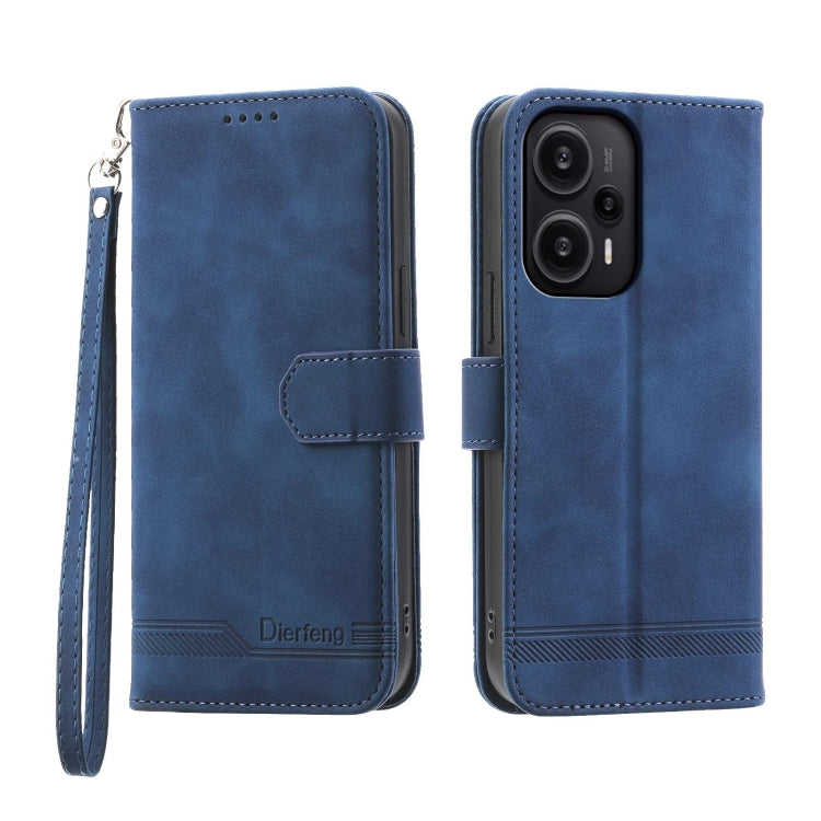 Dierfeng Dream Line TPU + PU Leather Phone Case